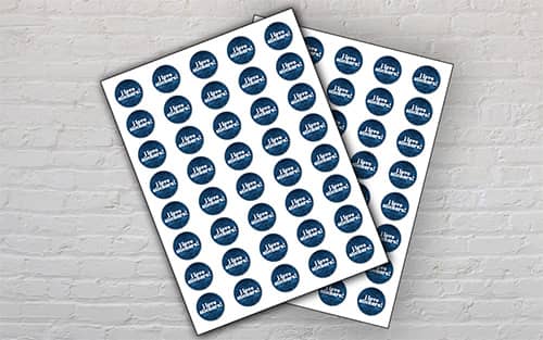 Circle Sticker Sheets | Stickers.com