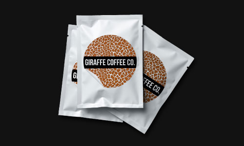 Giraffe product packaging